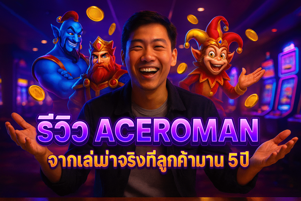 รีวิว ACEROMAN จากผู้เล่นจริง ที่ลูกค้ามานานกว่า 5 ปี